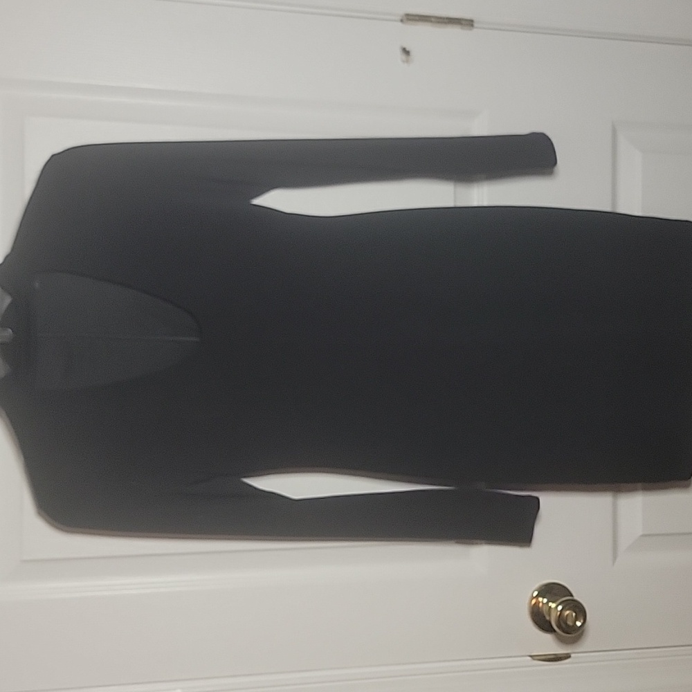Express 4 Black Tight Stretch Mini Dress